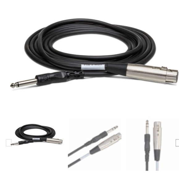 HOSA Balanced Interconnect 5ft XLR3F to 1/4 TRS STX-105F - Picture 1 of 9